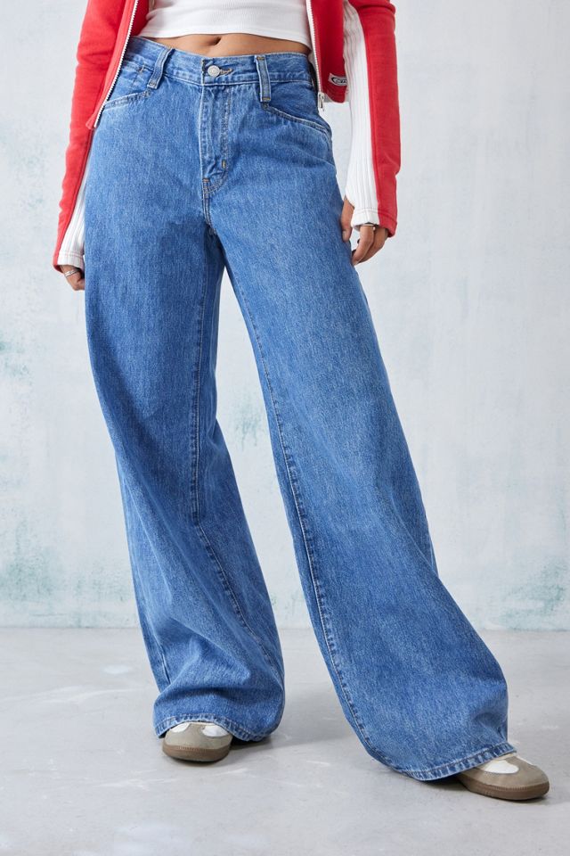 94 Baggy Wide Leg Jeans - Blue