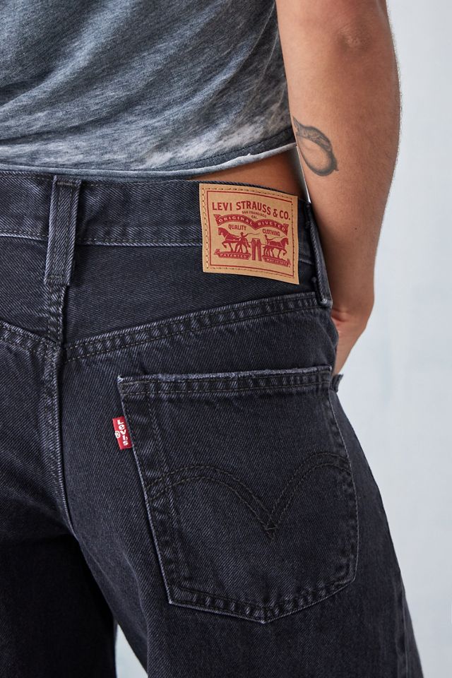 Levi's '94 Black Wide Leg Jeans | Urban Outfitters UK