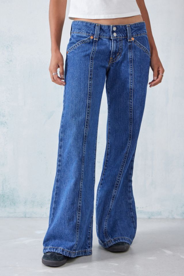 Indigo Noughties Big Bell Jeans by Levi's on Sale