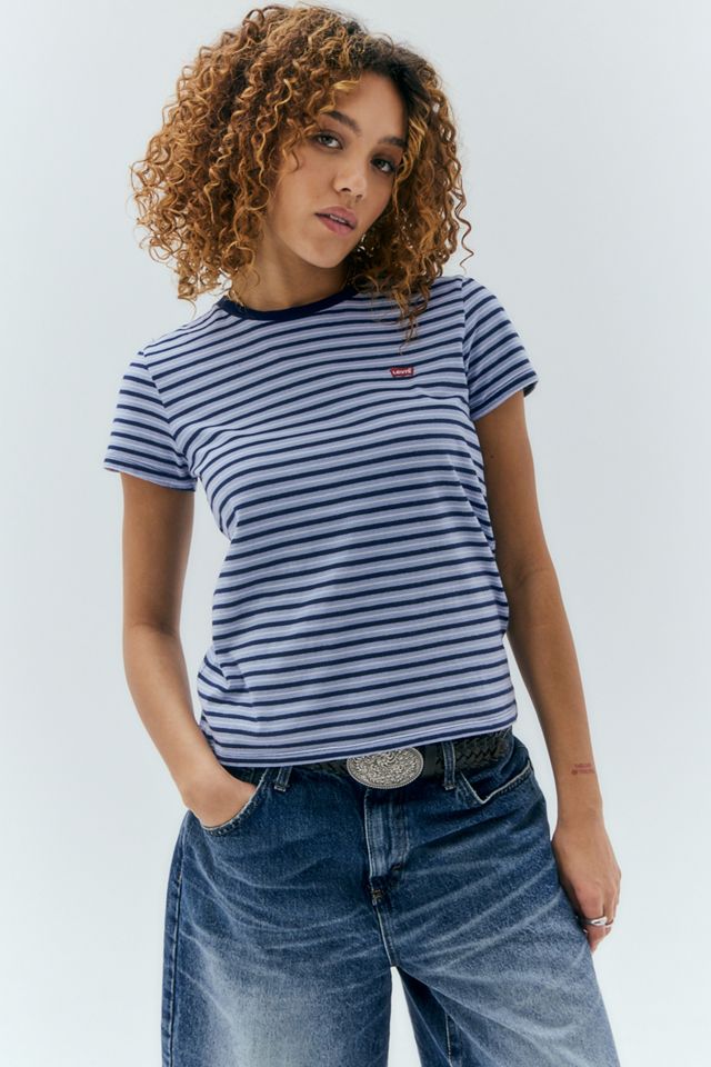 Levi's The Perfect Striped Tee | Urban Outfitters UK