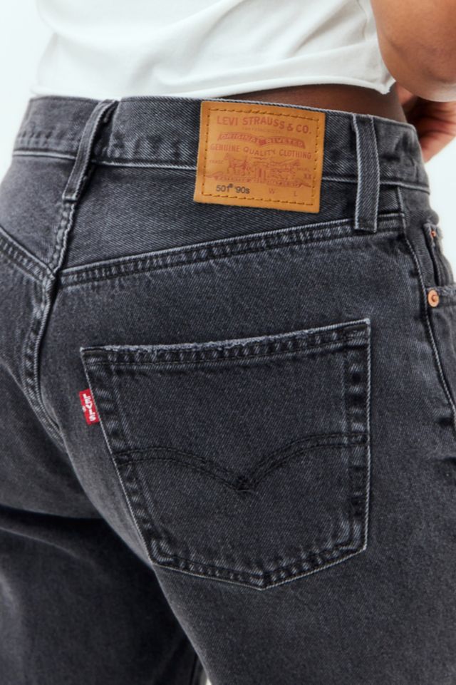 Levis 501 washed black hotsell
