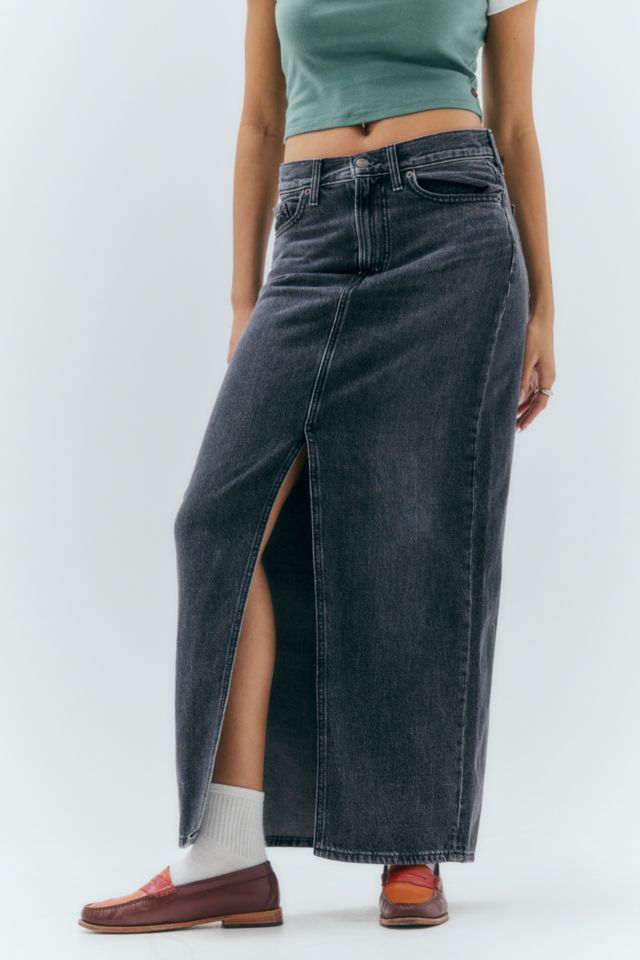 Levi's Denim Maxi Skirt | Urban Outfitters UK