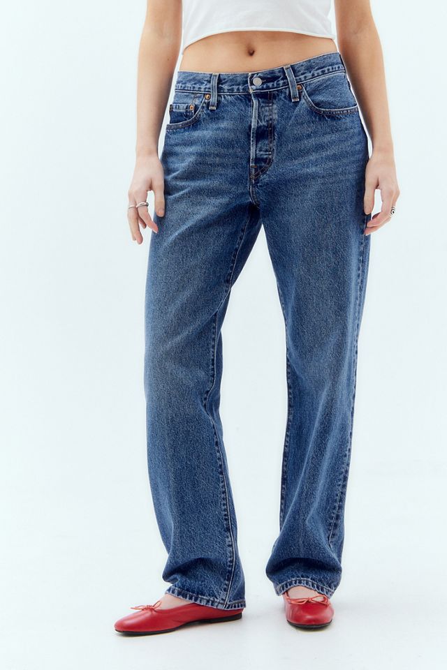 90s straight-leg jeans