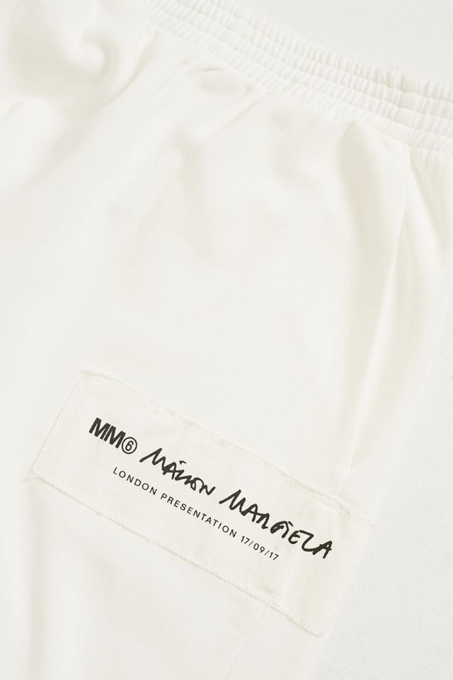 MM6 Off-White Jersey Joggers #4