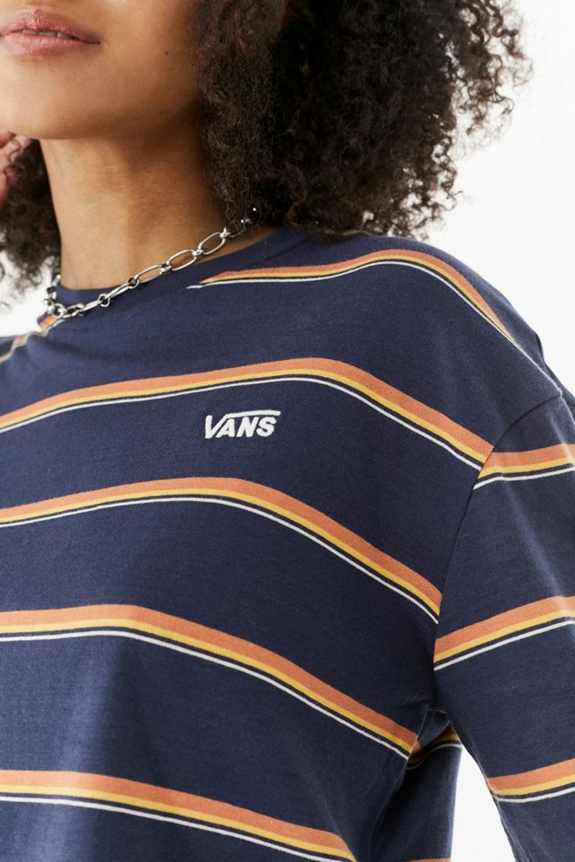 Vans Karina Parisian Stripe Long-Sleeve T-Shirt #1