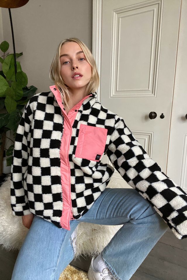 Vans cheap checkered jacket