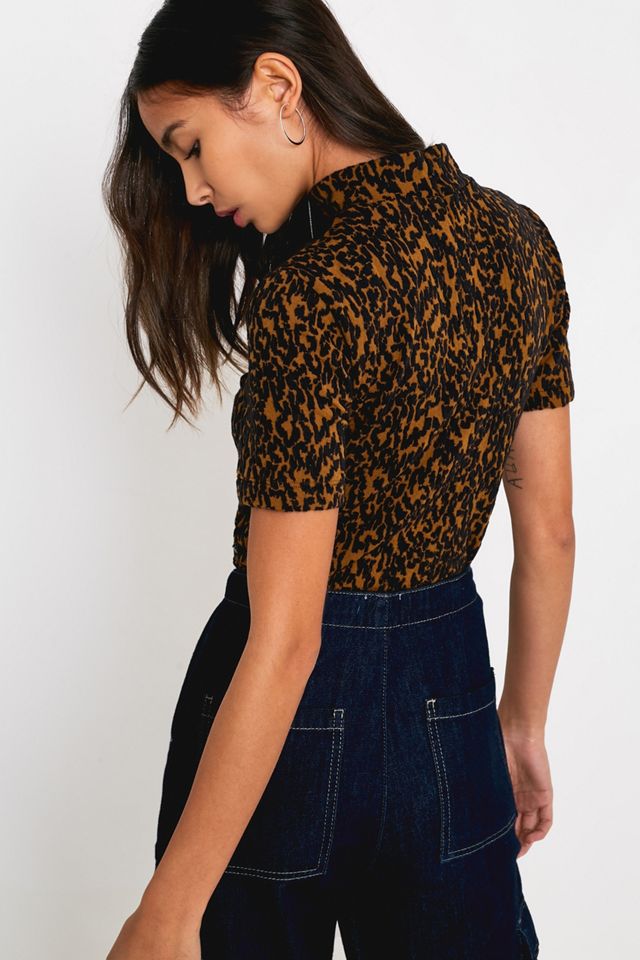 Vans Dusk Leopard Print Top #1