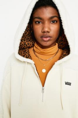 vans bopper half zip hoodie