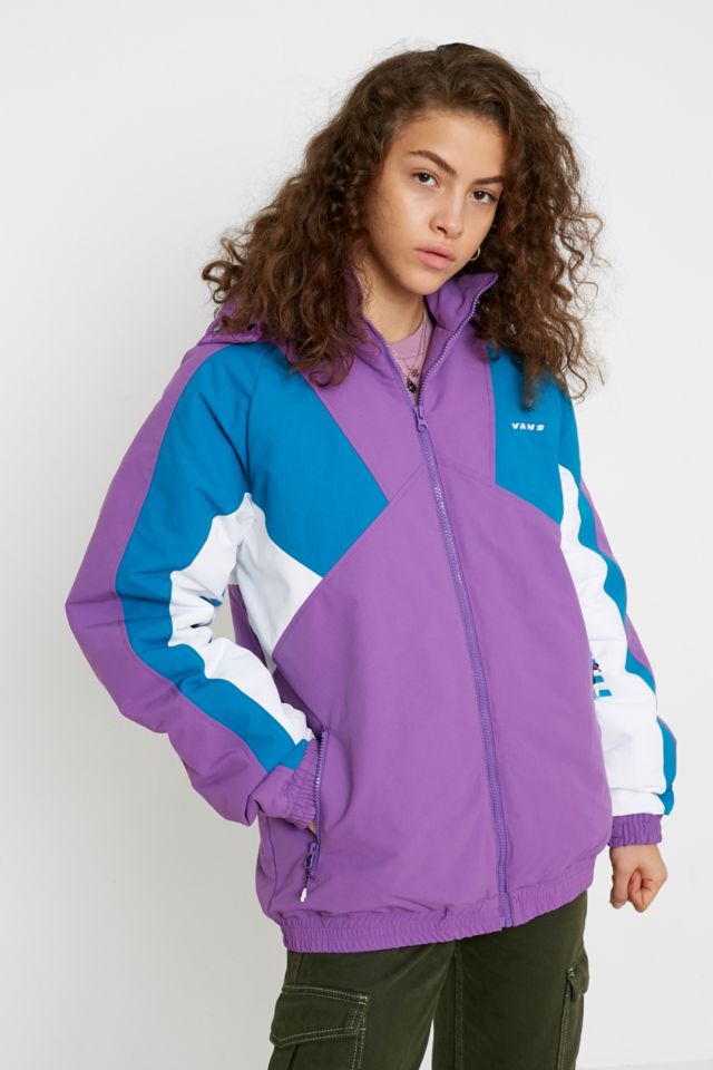 Vans windbreaker clearance purple