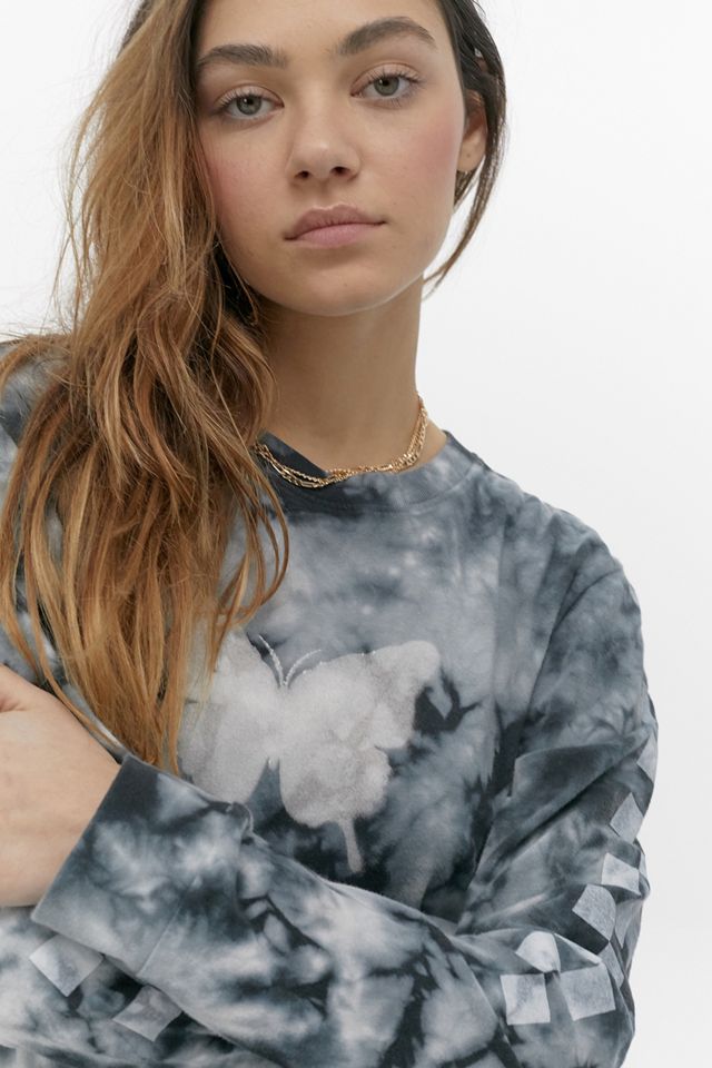 Vans X Sandy Liang Tie-Dye Boyfriend Long-Sleeve T-Shirt #3