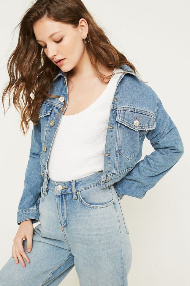 Dr. Denim Julie Top Bianco #1