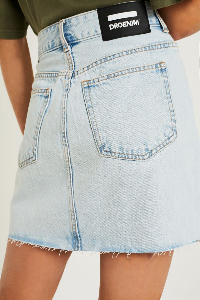 Dr. Denim Dillon Indossato Gonna denim blu #5