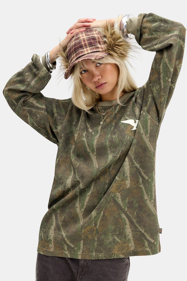 Dickies Camo Brandenton Waffel-Langarm-T-Shirt #1