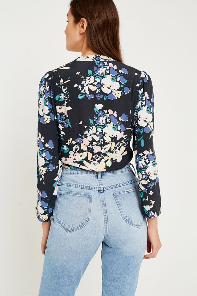 Rolla’s Delilah Floral Tie-Front Blouse #5