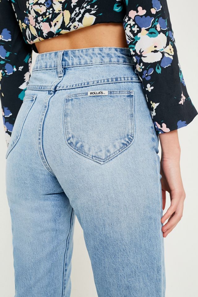 Rolla’s Original Straight Stone Washed Jeans #4