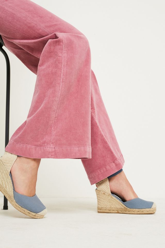 Rolla’s Lilac Flared Corduroy Trousers #4