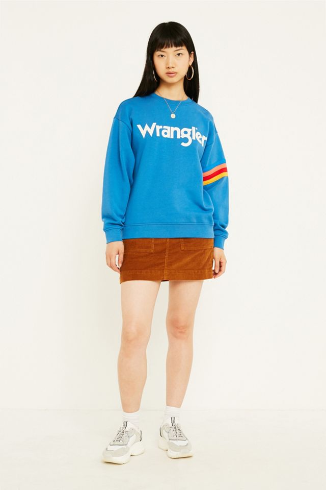 Wrangler - Sweatshirt à logo bleu #2