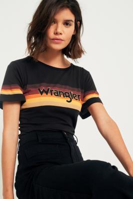 wrangler t shirt black