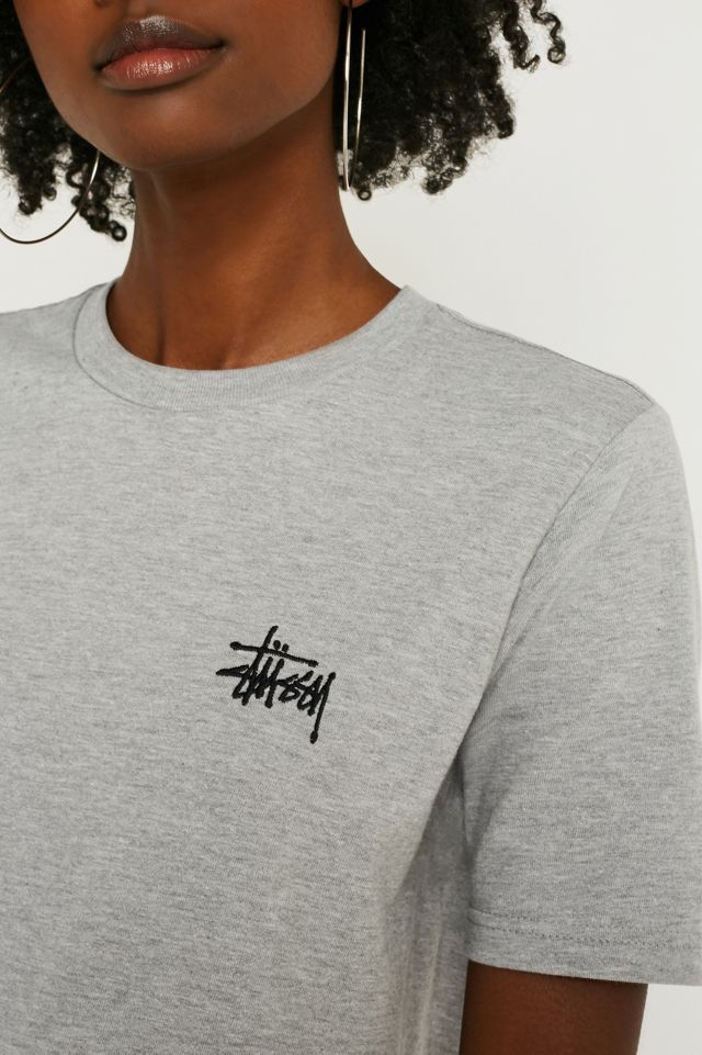 Stussy T-Shirt con logo ricamato #1