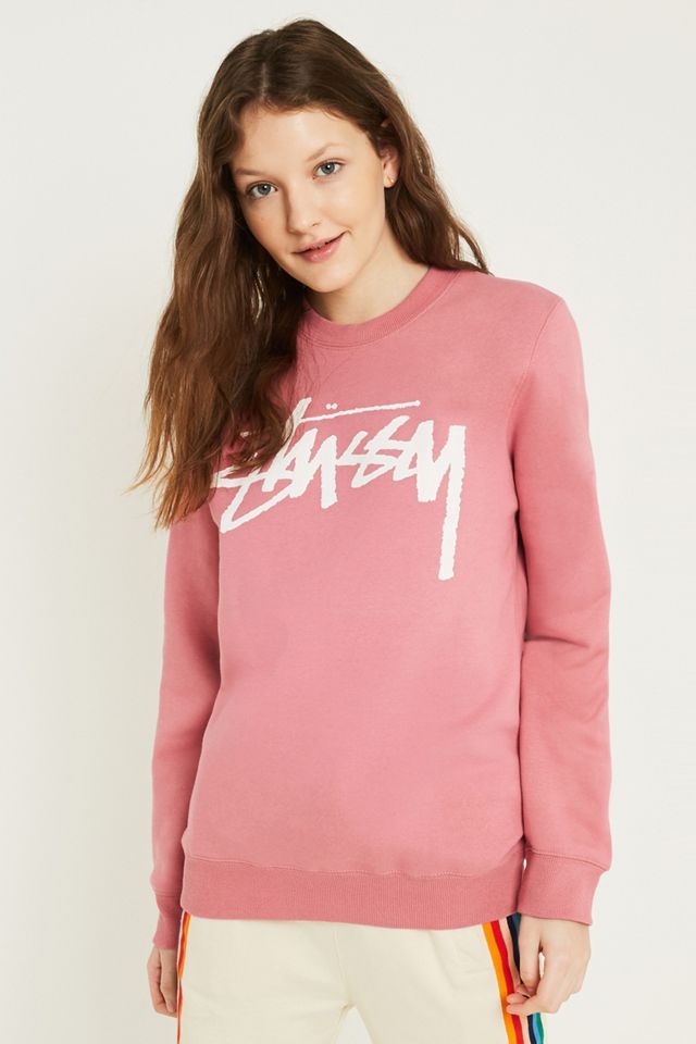Stussy Old Stock Orchid Crew Neck Sweatshirt #3