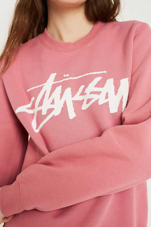 Stussy Old Stock Orchid Crew Neck Sweatshirt #4