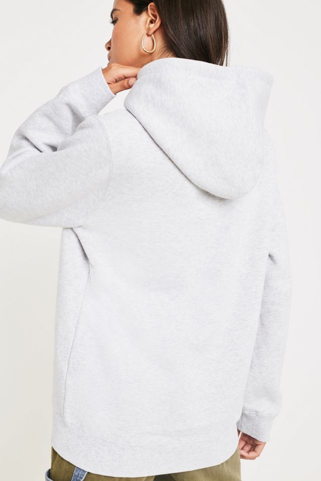 Stussy Stock Logo Grey Hoodie #3