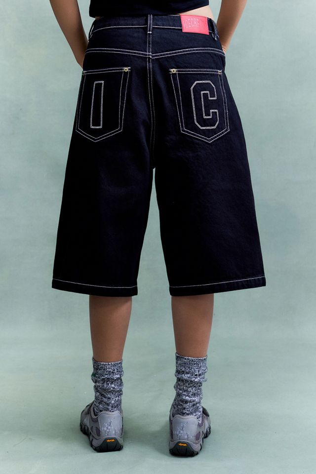 Short en jean brodé Running Dog ICECREAM #4
