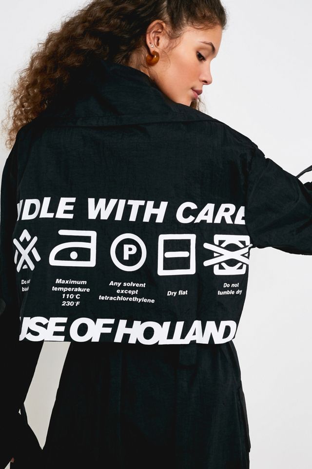 Casa de Holanda Mango con cuidado Gabardina de gran tamaño #4