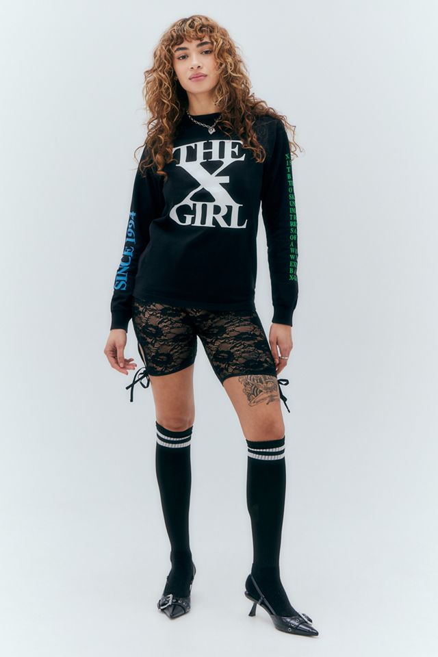 X-girl La camiseta de manga larga X-girl  #1