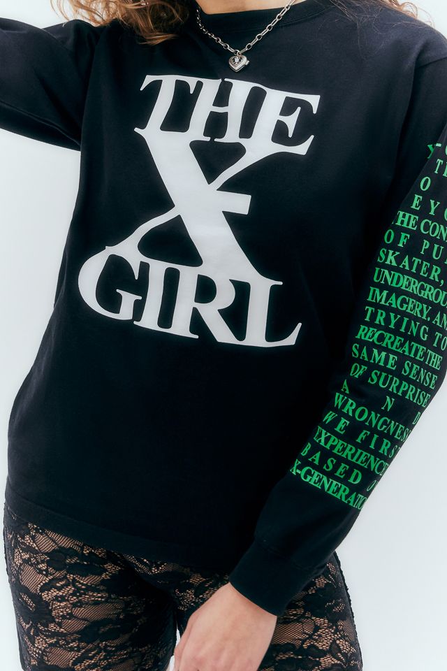 X-girl La camiseta de manga larga X-girl  #2