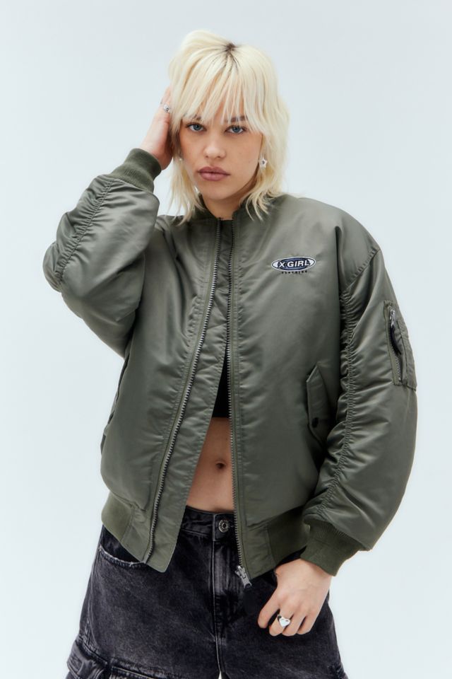 X-girl Reversible MA-1 Jacket