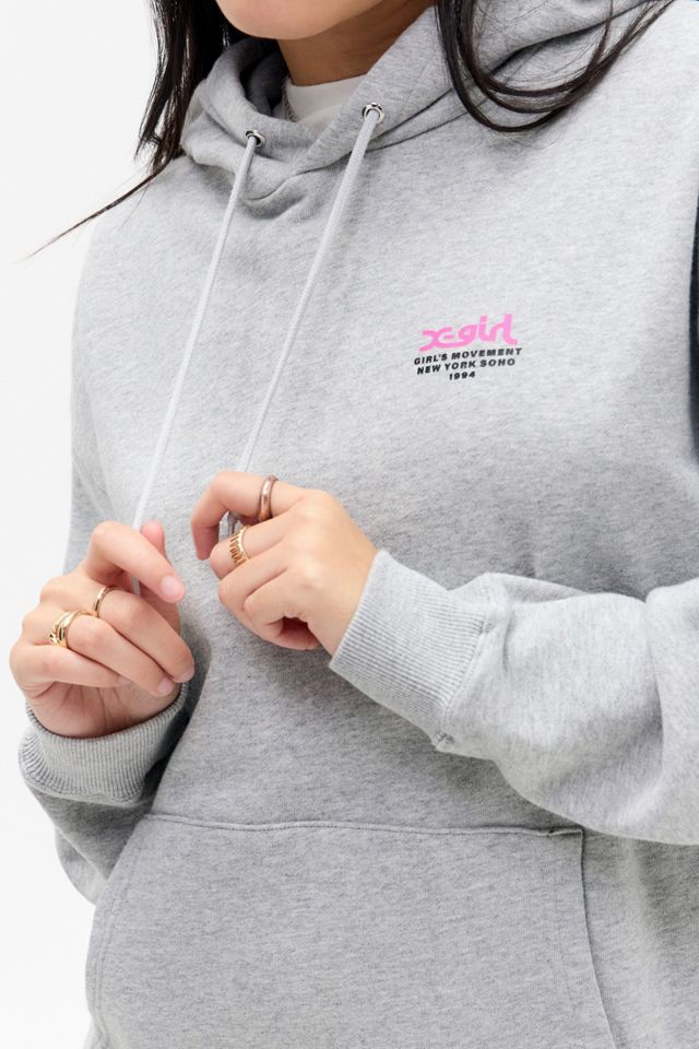 X-girl Face Poster Hoodie #3