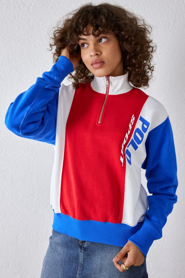 Polo Ralph Lauren Polo Sport Half-Zip Sweatshirt | Urban Outfitters UK