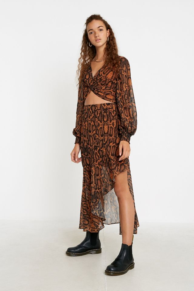 Jupe Mini Ceinturée Ren by.DYLN Urban Outfitters Canada