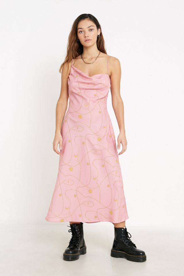 finders keepers pink dress Levitation Mini Dress