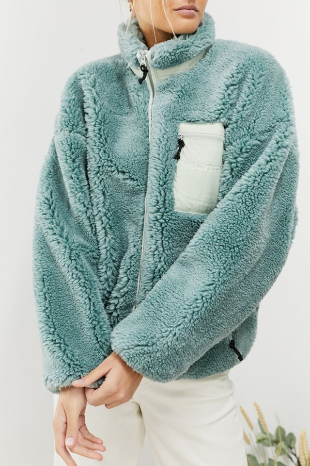 OBEY – Jacke „Mesa‟ aus Sherpa-Fleece #1