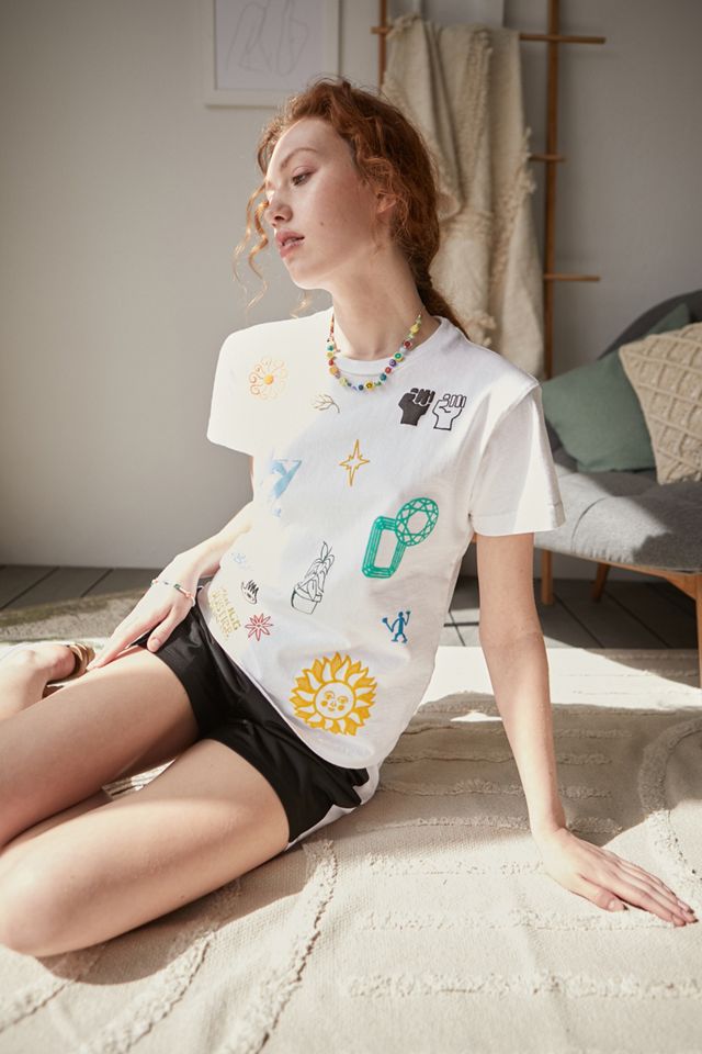 OBEY - T-shirt Love & Peace blanc  #3