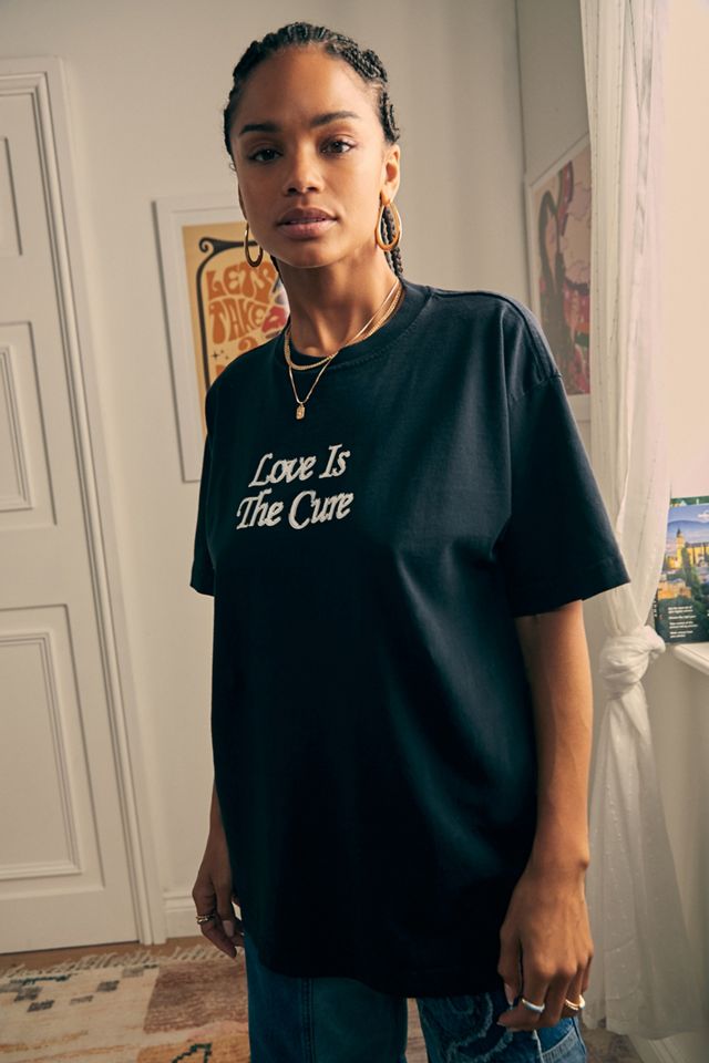 OBEY - T-shirt Love Is The Cure noir #2