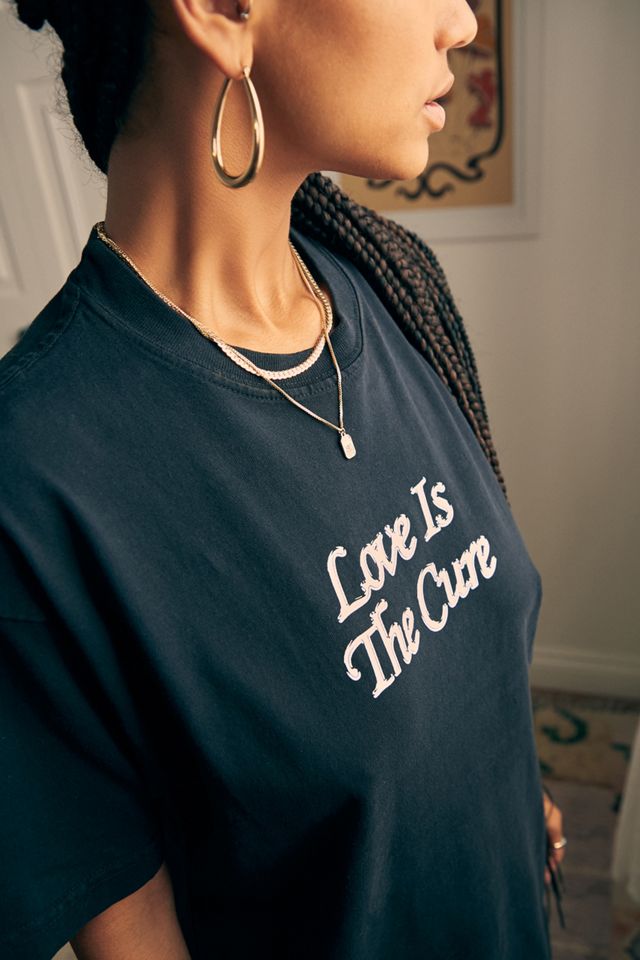 OBEY - T-shirt Love Is The Cure noir #3
