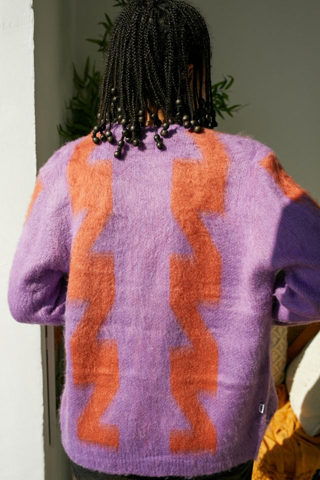 OBEY Pink Dexter Cardigan #1