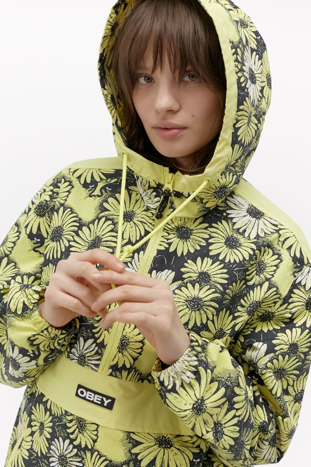 OBEY Daisy Anorak Jacket Urban Outfitters UK