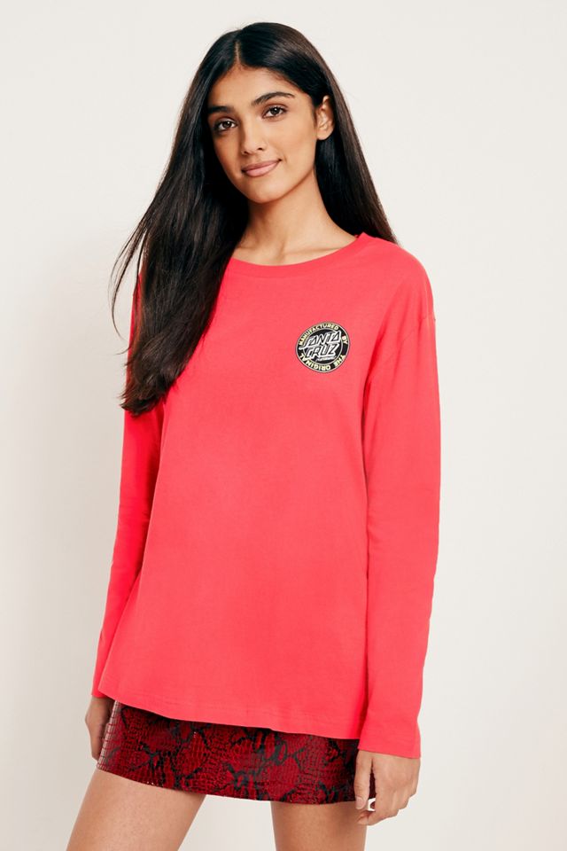 Santa Cruz Red Logo Long Sleeve T-Shirt #3