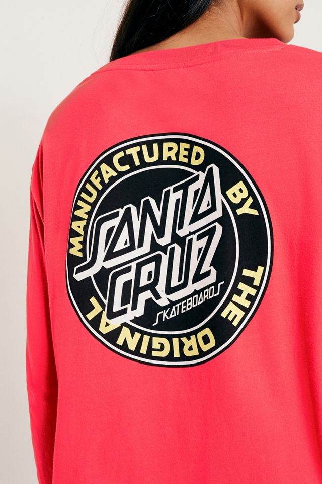 Santa Cruz Red Logo Long Sleeve T-Shirt #4