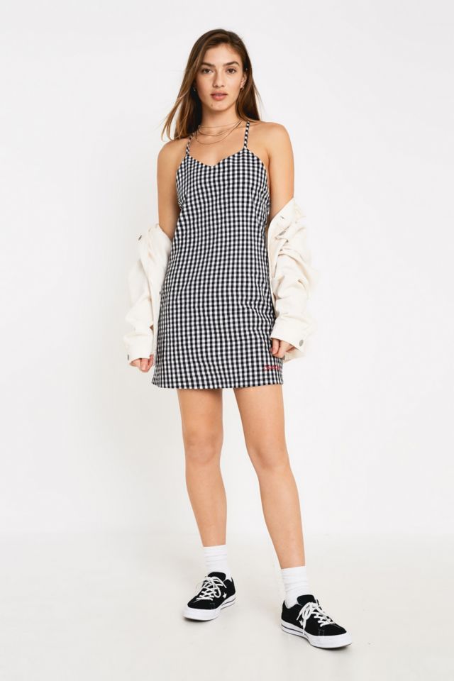 Santa Cruz Debbie Gingham Mini Dress | Urban Outfitters UK