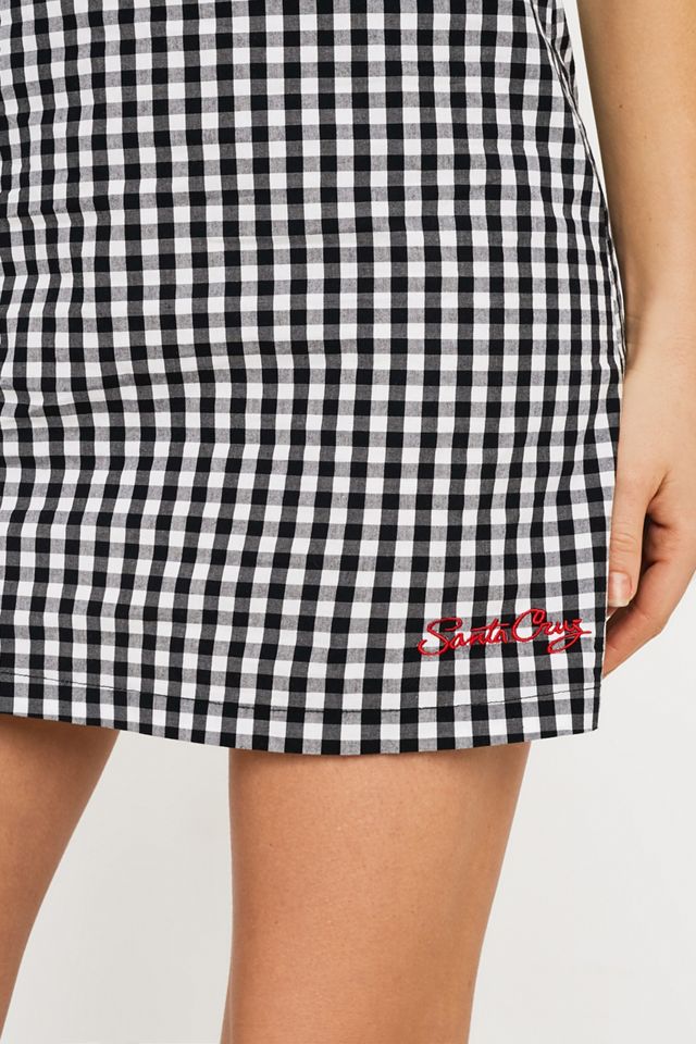 Santa Cruz Debbie Gingham Mini Dress #1