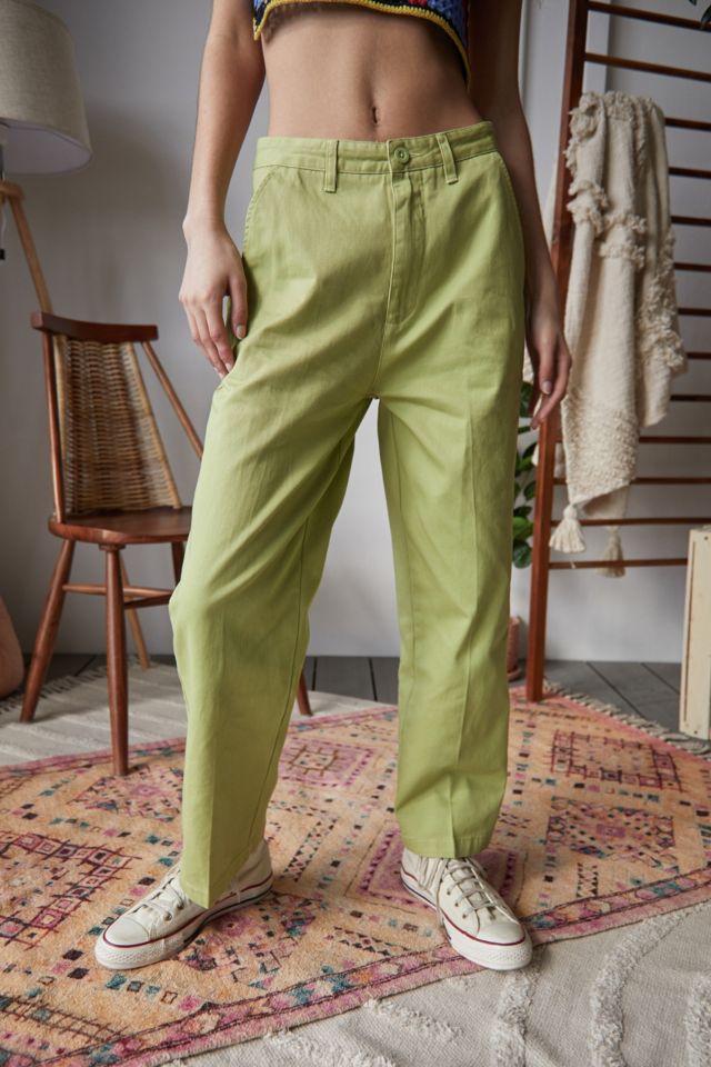 Santa Cruz UO Exclusive Lime Nolan Chino Trousers Urban