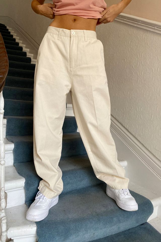 Pantaloni Chino Nolan Santa Cruz UO Exclusive Parchment #1