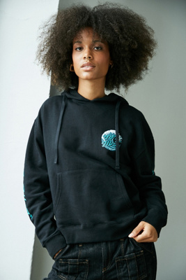 Santa Cruz YOUTH CLASSIC DOT HOOD UNISEX - Sweat à Capuche - Dark Moss/vert Foncé