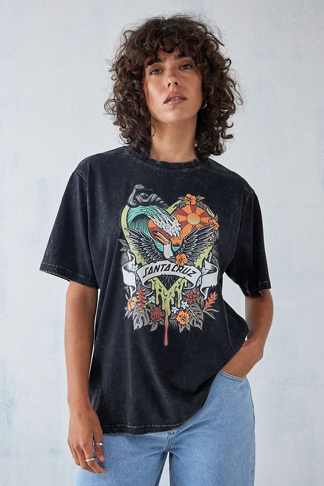 Santa Cruz Floral Paradise T-Shirt | Urban Outfitters UK