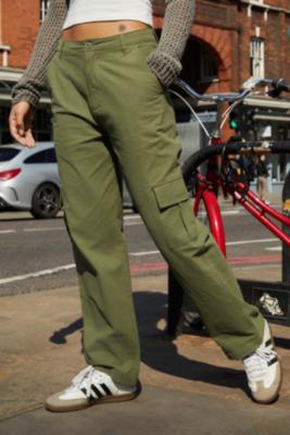 Santa Cruz Nolan Khaki Cargo Slouch Pant | Urban Outfitters UK